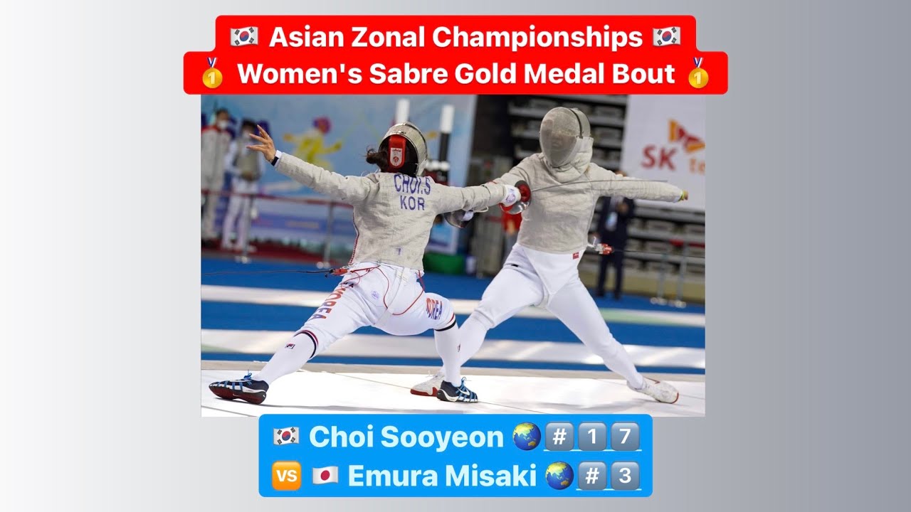 Asian Zonal Championships 2022 SWS - GOLD - Choi KOR v Emura JPN