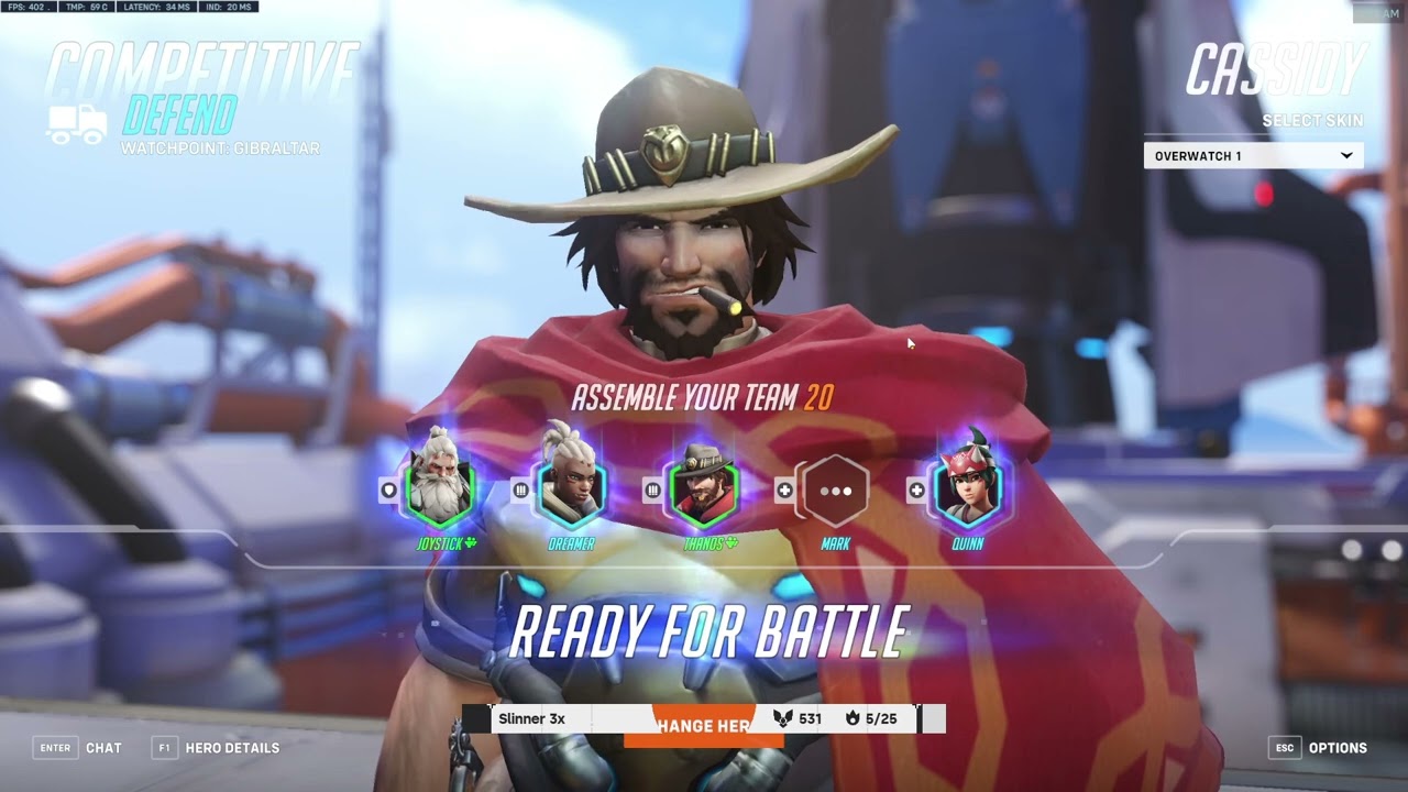 21K DMG! HUMAN AIMBOT! GALE CASSIDY + ASHE OVERWATCH 2 GAMEPLAY SEASON 8