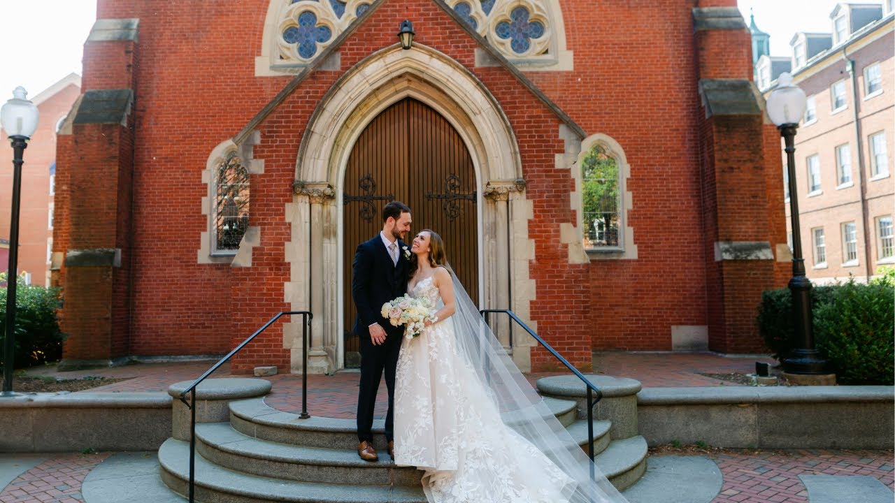 Georgetown Wedding, Washington DC Couple Gets Married on the University Campus Where They Met