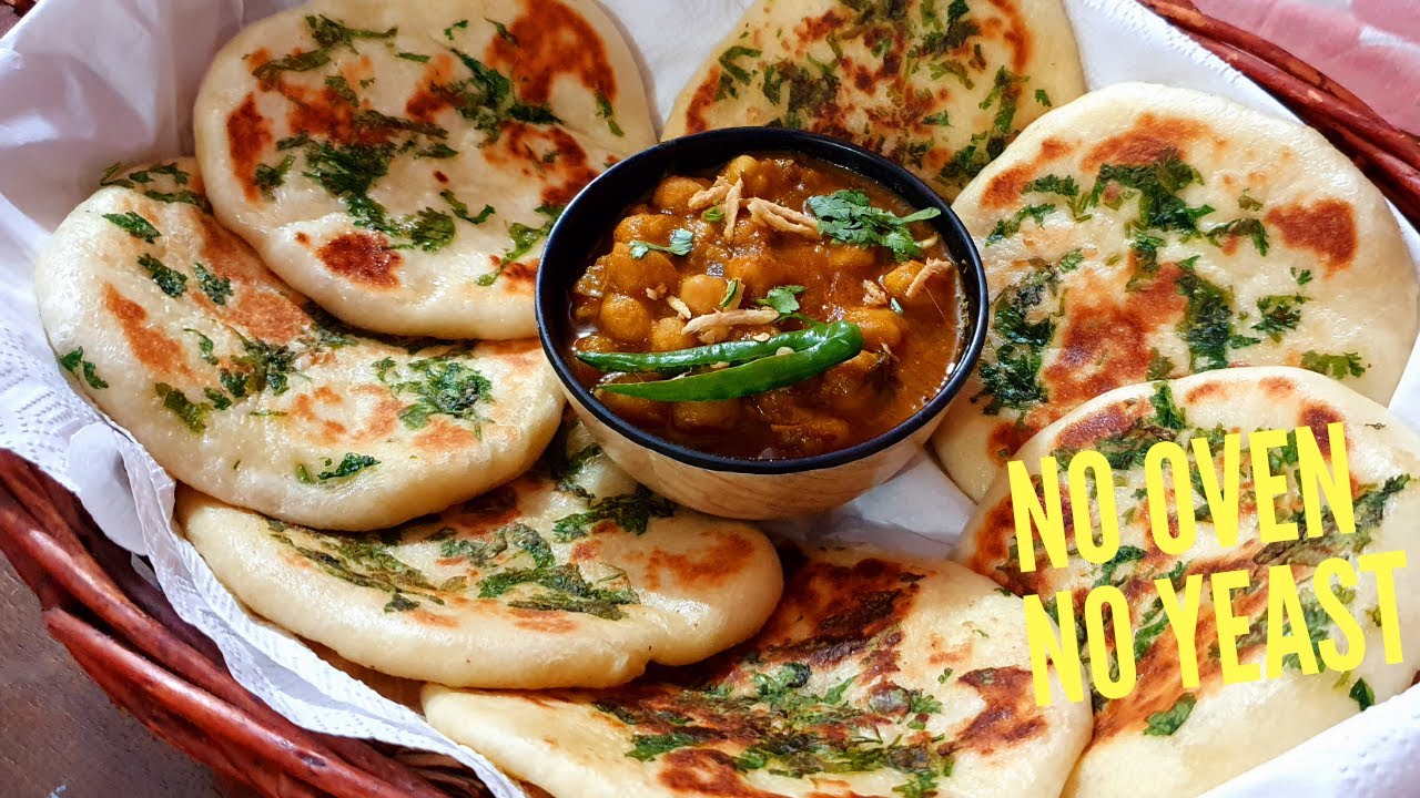 बिना यीस्ट के बिना ओवन के तवे पर बनाएं कुलचे बेकरी से भी अच्छे/super soft kulcha recipe /tawa kulcha