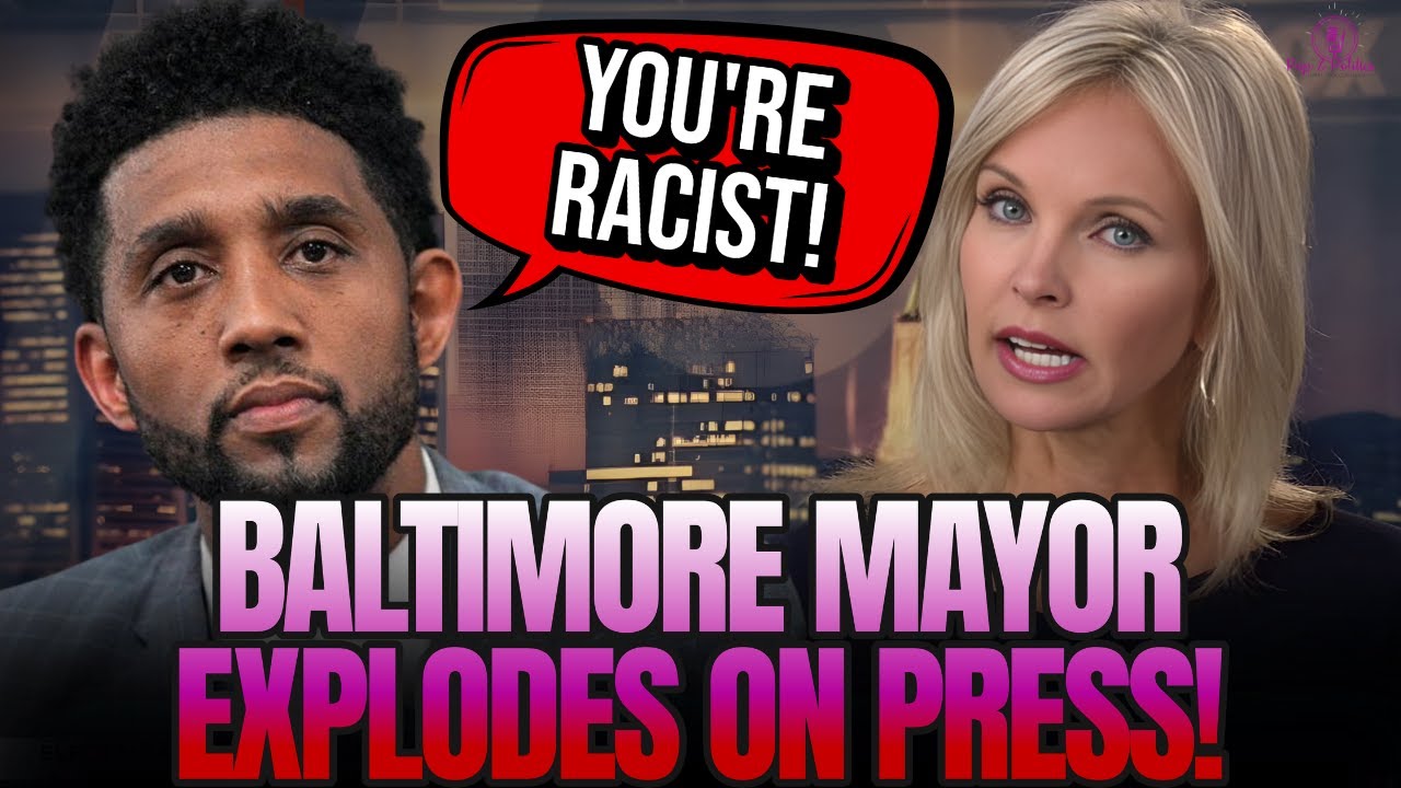 Woke Baltimore Mayor has a Meltdown & Cries Racism After Press Questions His Expensive Taxpayer SUV!