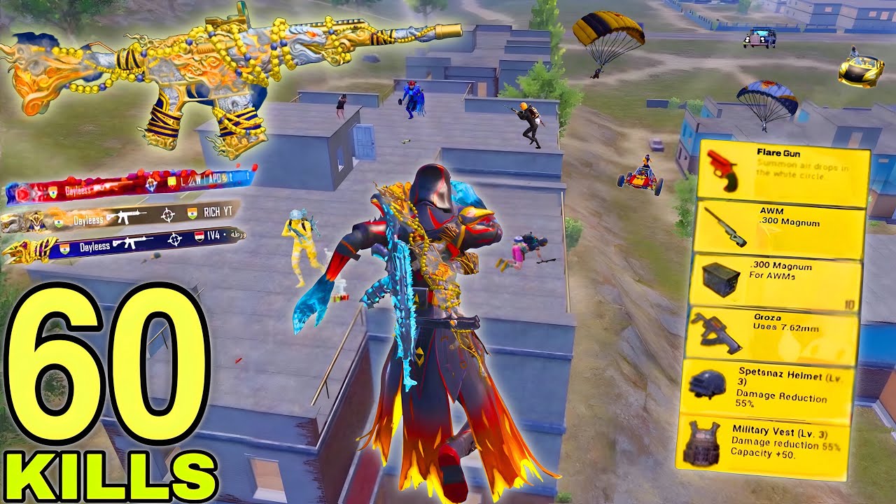 60KILLS!!😱 MY BEST RUSH GAMEPLAY in NEW MODE🔥NEMESIS SET😍SAMSUNG,A7,A8,J5,J7,J2,J3,XS,A3,A4,A5,A6,A7