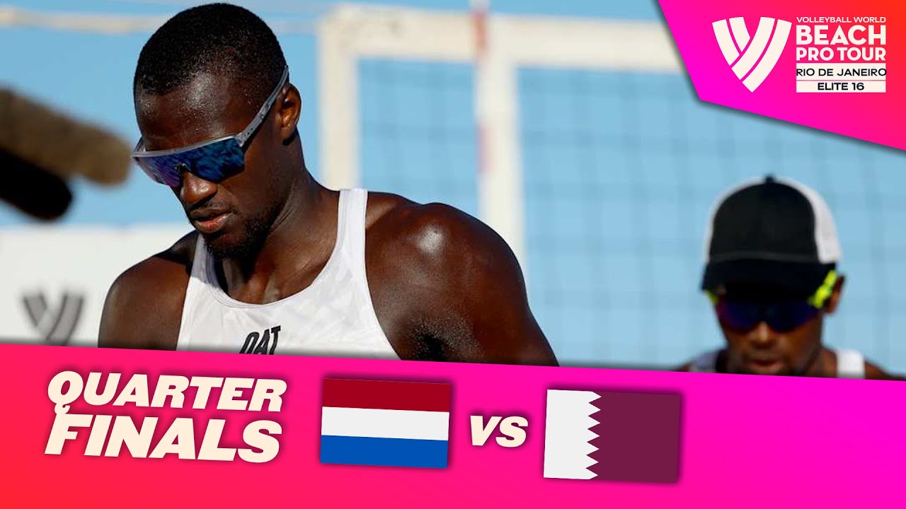 van de Velde/Brouwer vs. Cherif/Ahmed - Quarter Final Highlights | Rio de Janeiro 2025 