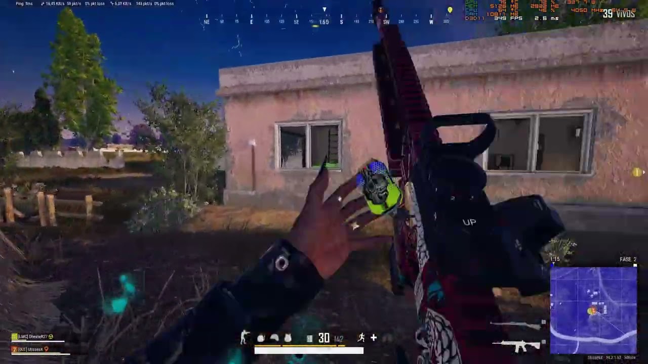 PUBG rtx 3080ti Ryzen 5700x3d