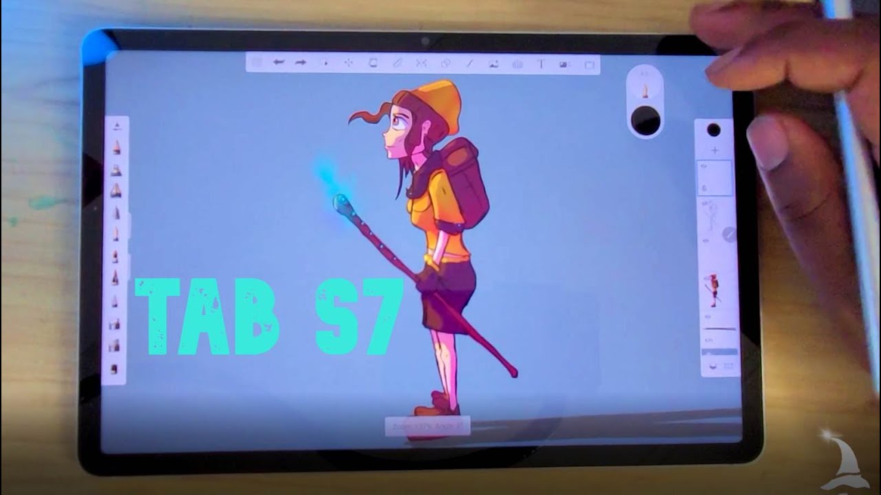 Samsung galaxy tab s7 WOW!!!! My new drawing tablet!!!