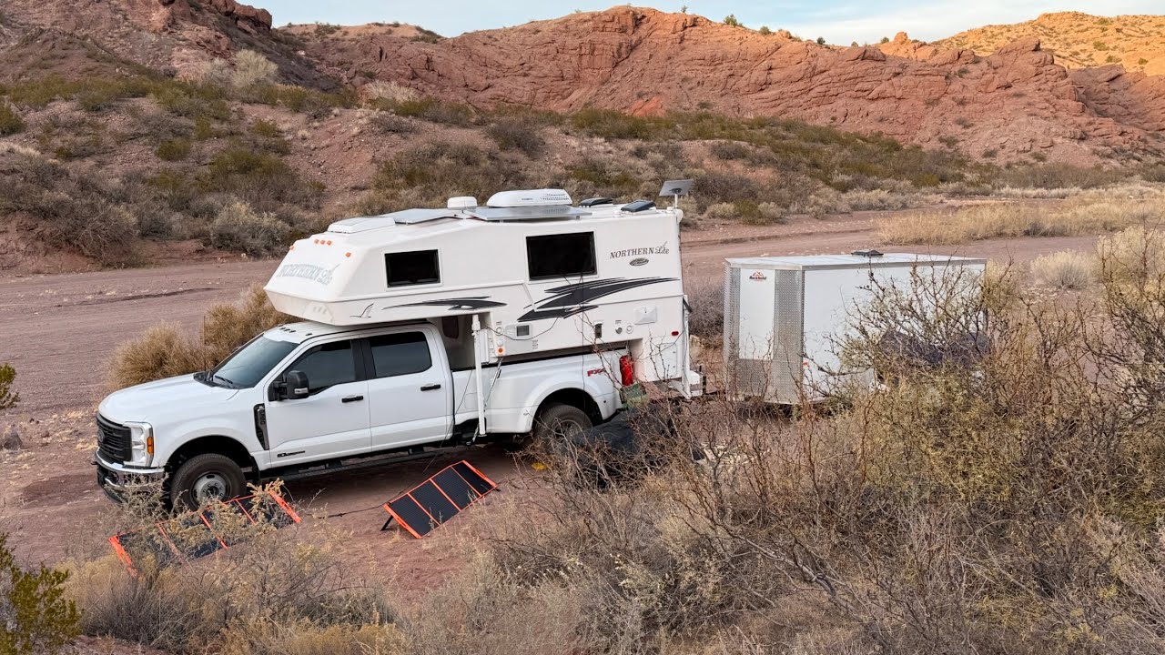 San Lorenzo Canyon - Free BLM Dispersed Desert Camping - New Mexico