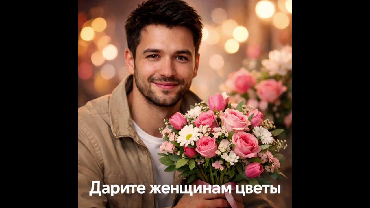 Дарите женщинам цветы/ ЖИ ВЕРСИЯДА 