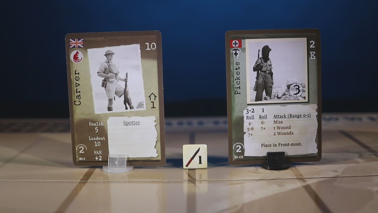Warfighter: Hand to Hand Rules Explanation