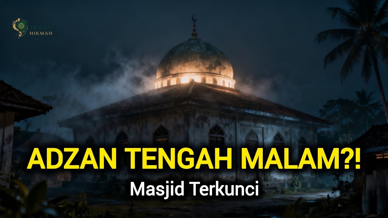Suara Adzan Tengah Malam… Padahal Masjid Sudah Terkunci | Kisah Nyata @jejakhikmah75 
