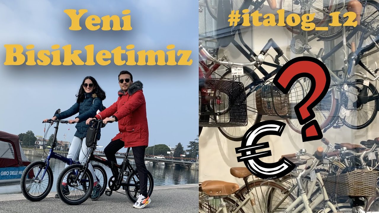 İtalya’daki Yeni Bisikletimiz; Araba Fiyatına Bisiklet Bulduk! | Haftalık Market Alışverişimiz!
