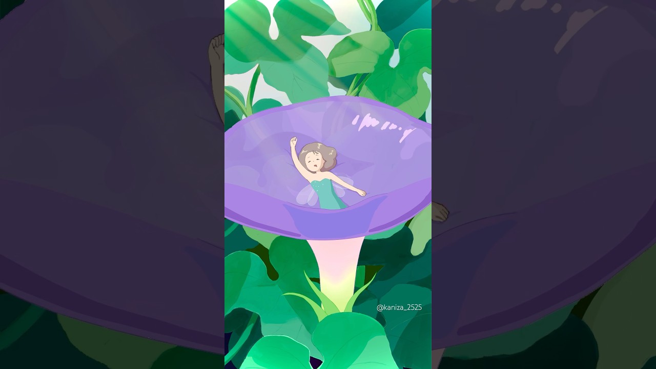 Not a morning person&hellip;🧚☀️ #original #animation #originalanime #handdrawn