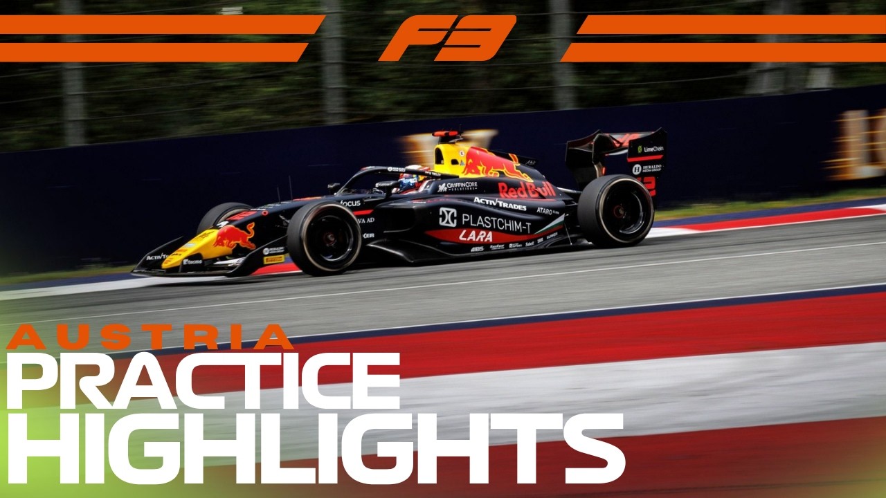 F3 Practice Highlights | 2026 Austrian Grand Prix
