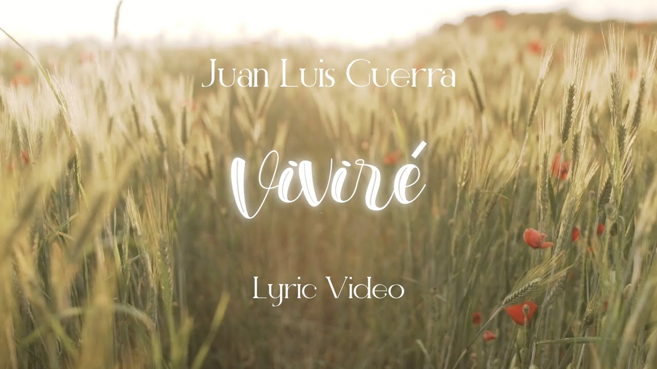 Juan Luis Guerra 4.40 - Vivir&eacute; (Video Lyric)
