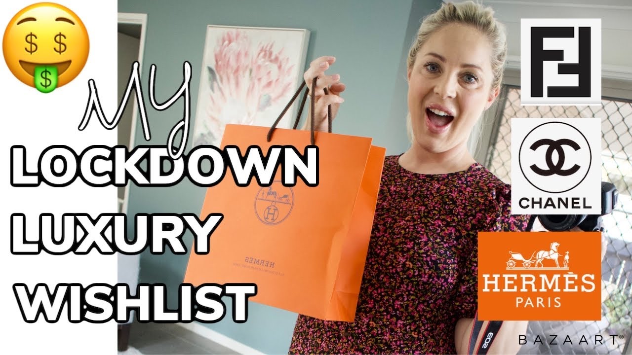 My updated luxury wish list 2021 | LOCKDOWN LUXE WISH LIST ft. HERMES, CHANEL & FENDI