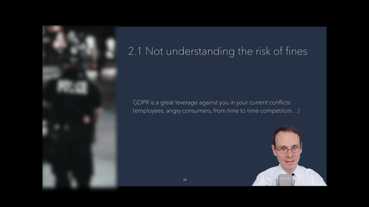 GDPR & AML : what can go wrong ?