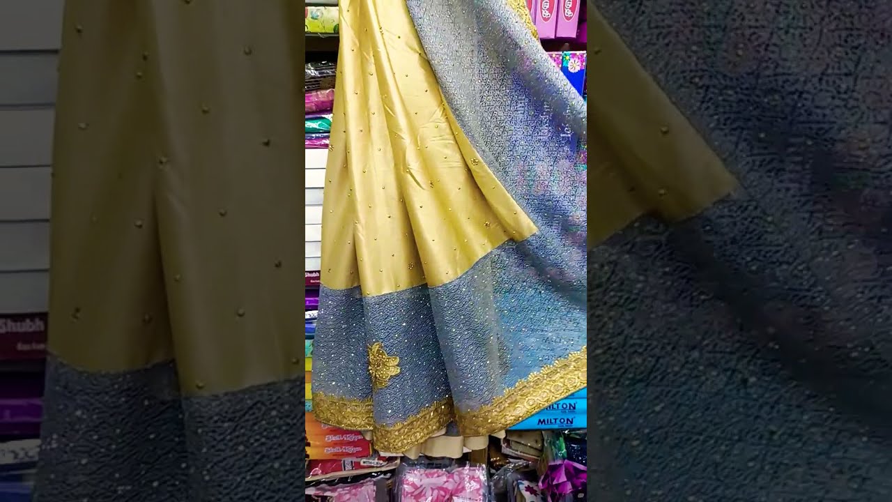 jk textiles trichy wholesale stone work saree handstock #saree #sareelove #amardeep #japansaree