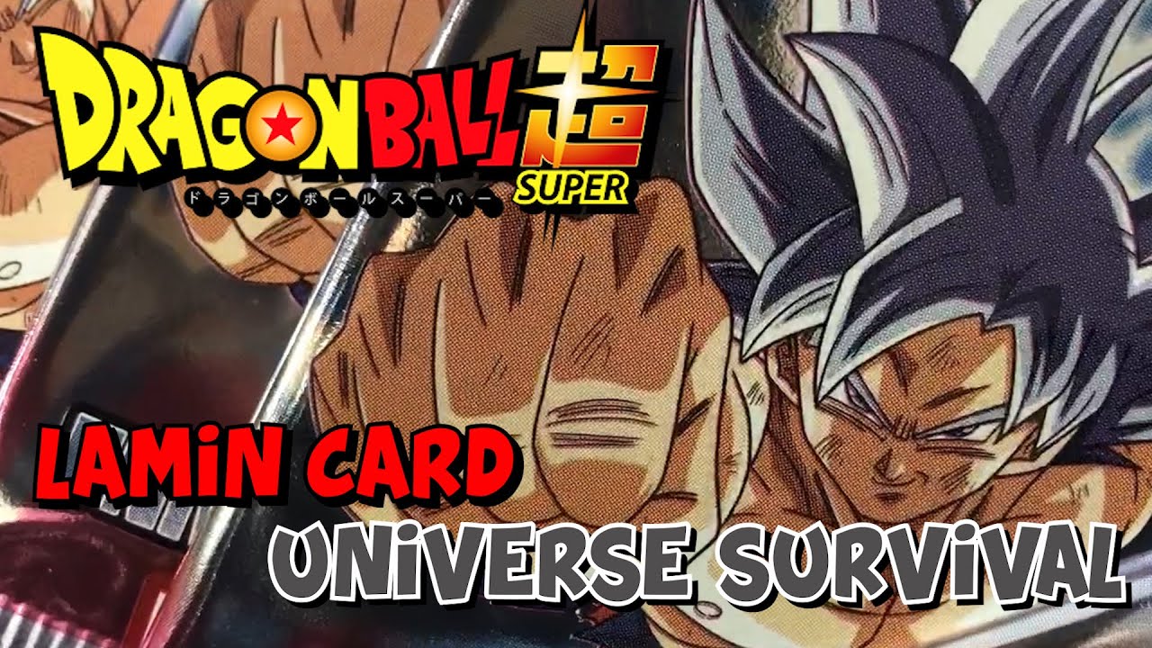 DRAGON BALL LAMINCARDS UNIVERSAL SURVIVAL 2019! APRIAMO 10 PACCHETTI! Diramix | Speciale Edicola