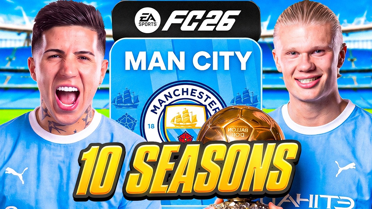 I Rebuilt Man City for the Next 10 Seasons