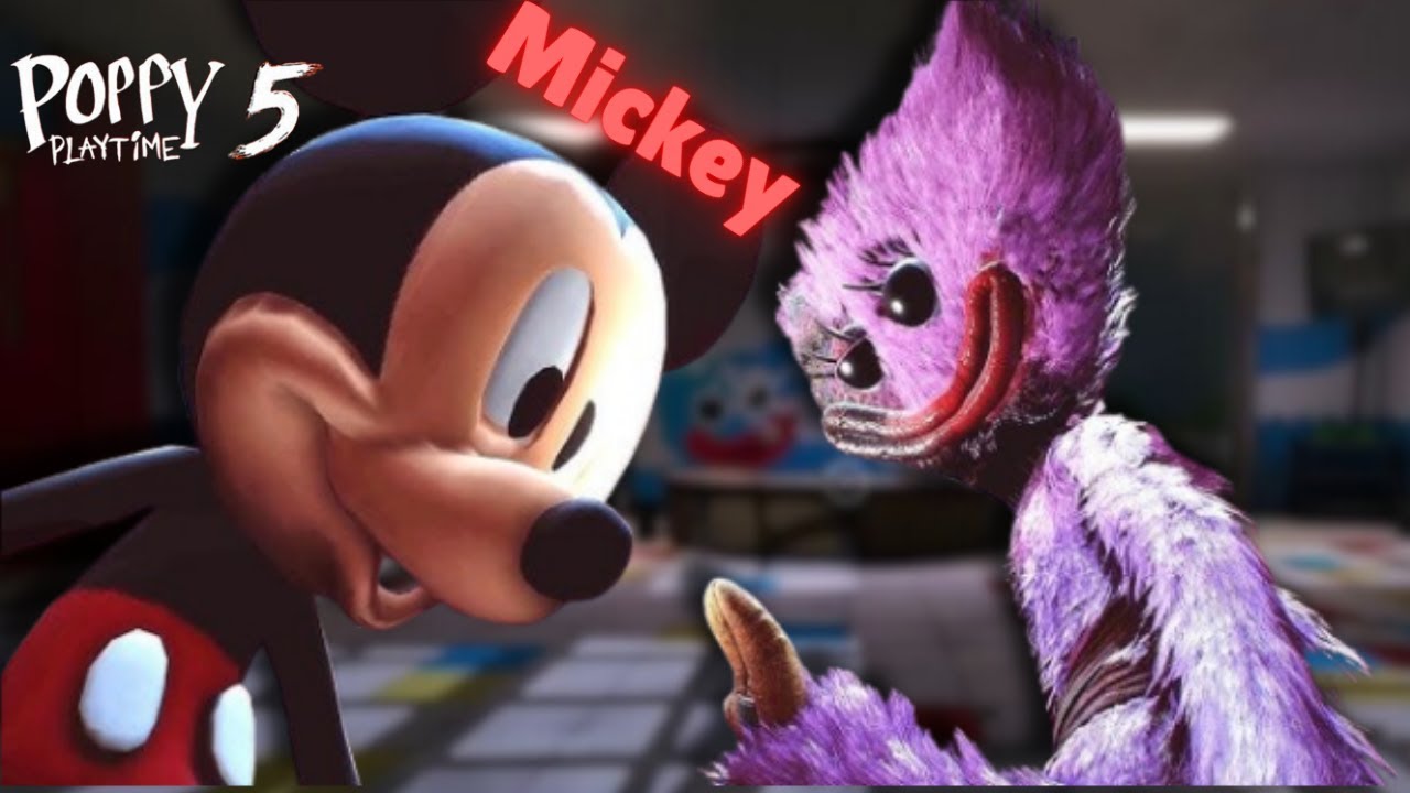 Mickey Mouse en Poppy Playtime 5 🐭