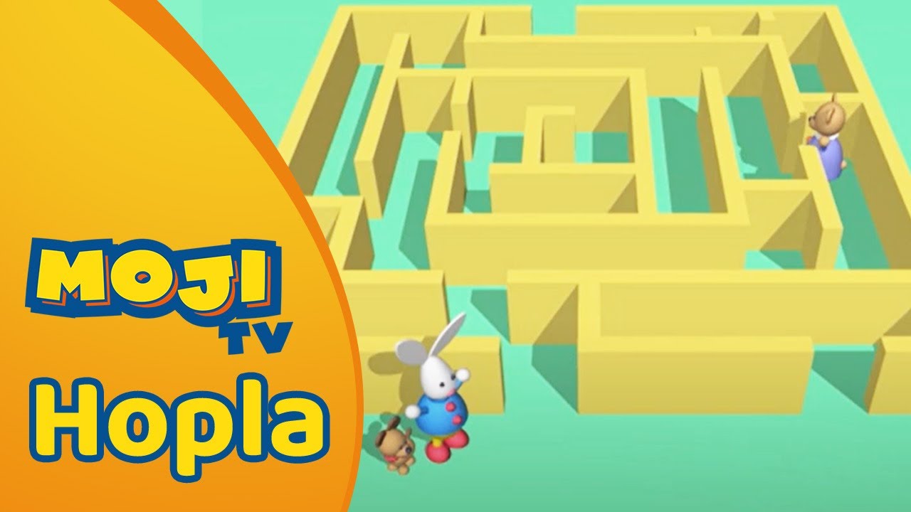 NINA ZOEKT HOPLA 🔎 | HOPLA 🐇 | Nederlandse Kinderseries | MojiTV