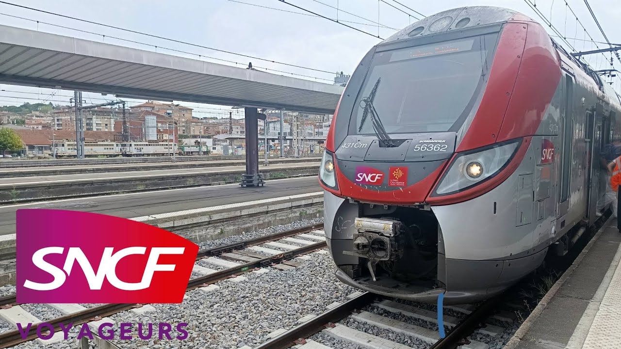LIO TER OCCITANIE🟥🟨TRAJET EXCEPTIONNEL AVEC JORDAN553 TRAJET JUSQU'&Agrave; TOULOUSE-MATABIAU