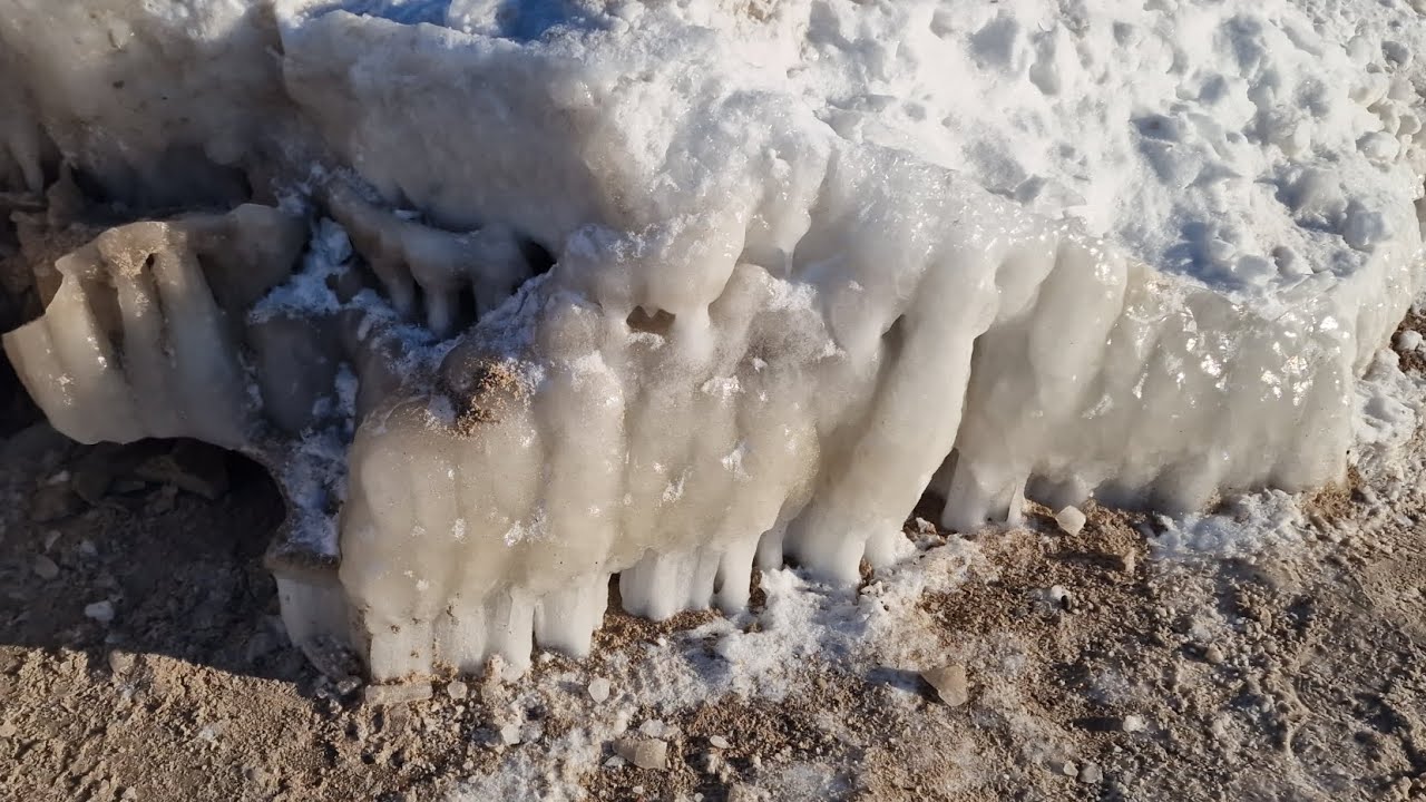 Mes vėl prie jūros -8&deg;🌊🧊2026 02 08