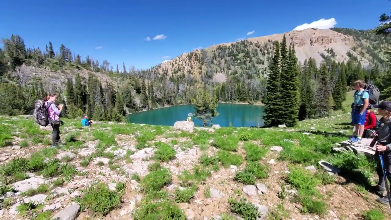 Late June on the Targhee Creek Trail Idaho