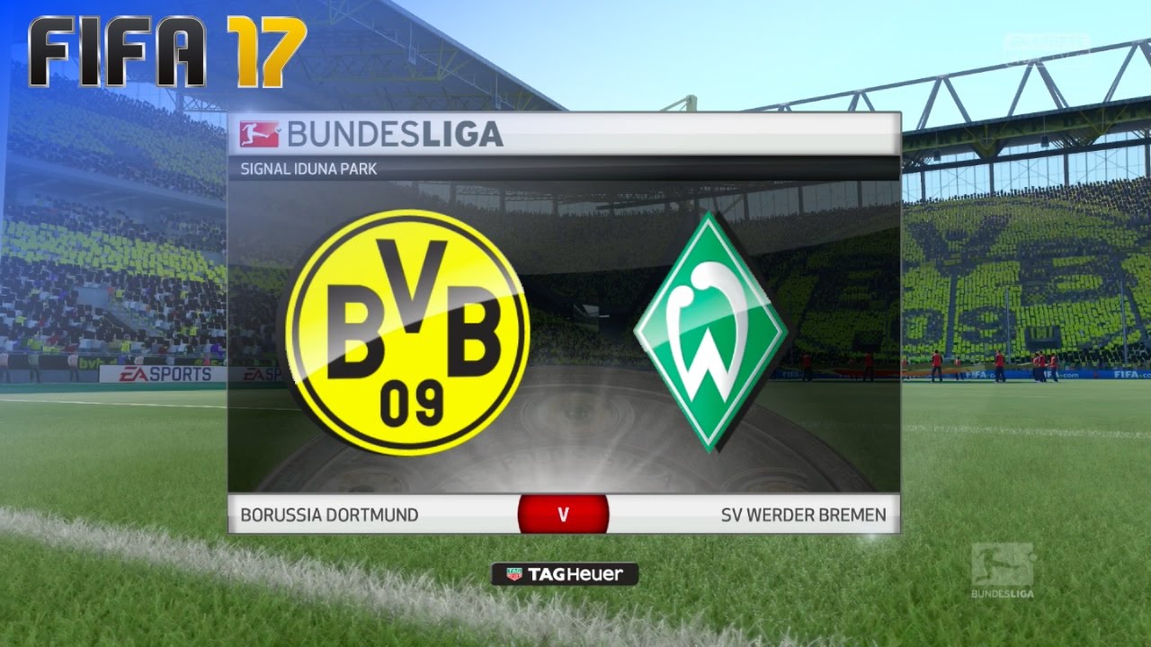 FIFA 17 - Borussia Dortmund vs. Werder Bremen @ Signal Iduna Park