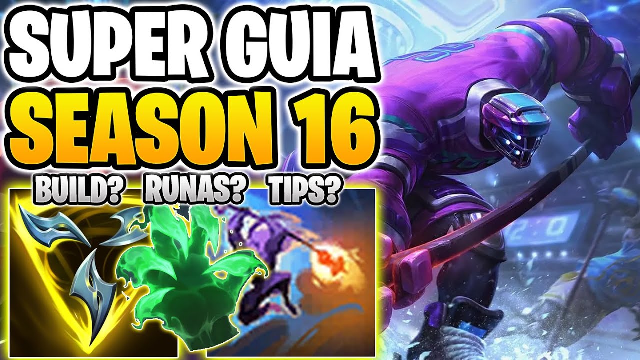 GUIA DE JAX SEASON 16 | COMO JUGAR JAX TOP FACIL Y RAPIDO | BUILD, RUNAS, CONSEJOS, TIPS Y MAS!!