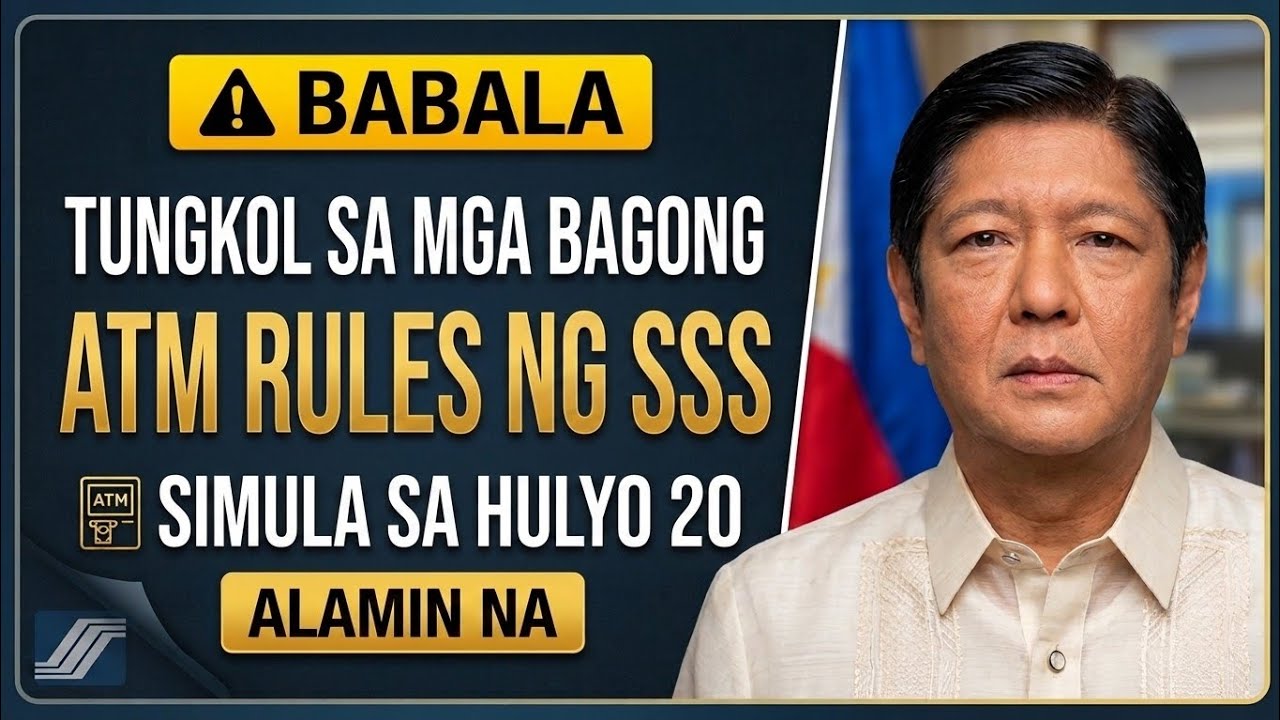 ⚠️ BABALA SA SSS! Simula JULY 20, 2026, Bagong ATM Rules Ipatutupad | Buong Detalye Na