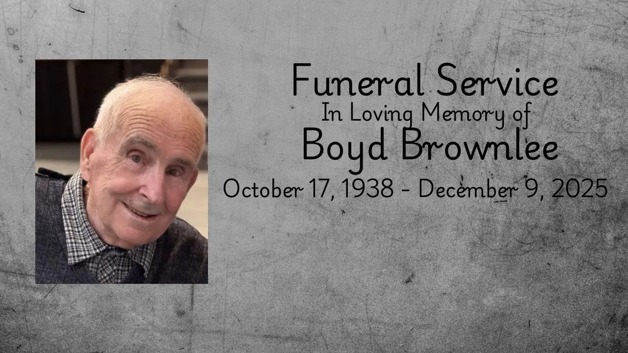 Funeral Service in loving Memory of Boyd Brownlee
