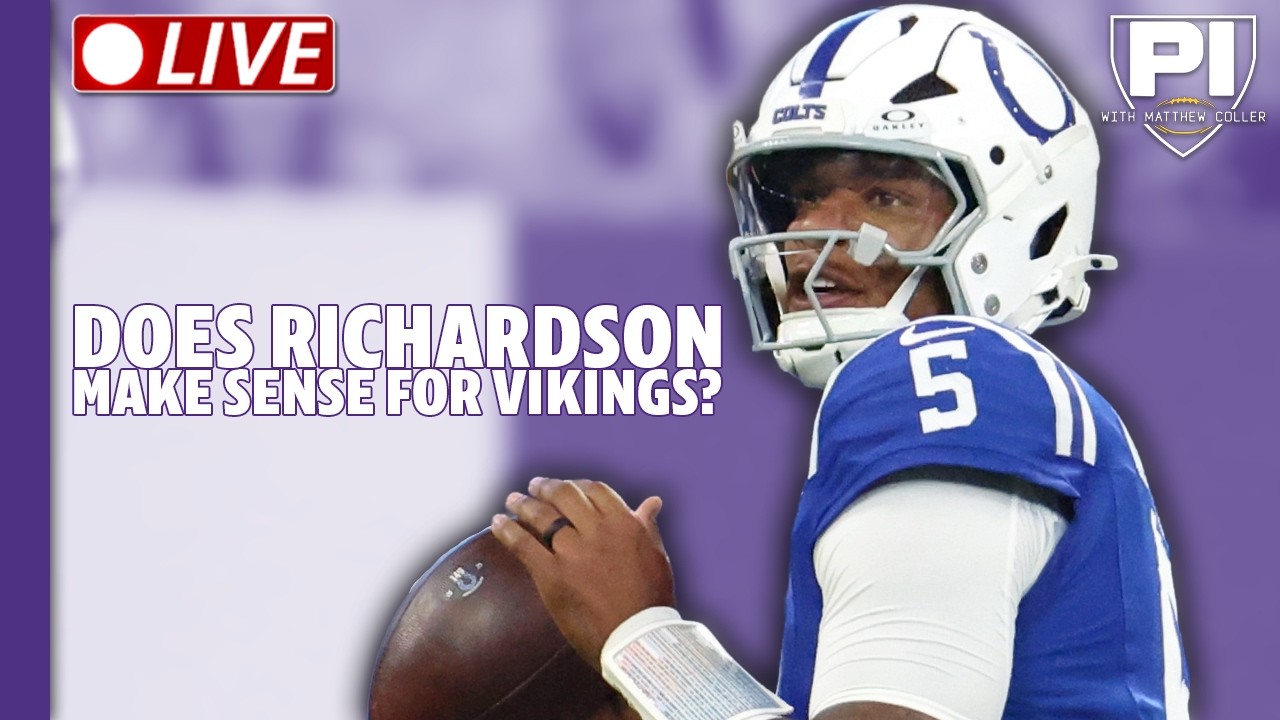 'Mutual interest' between Vikings and Anthony Richardson and NFLPA report cards are OUT