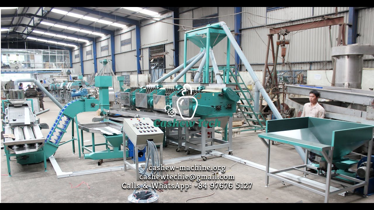 Cashew Nut Shelling Machine Automatic