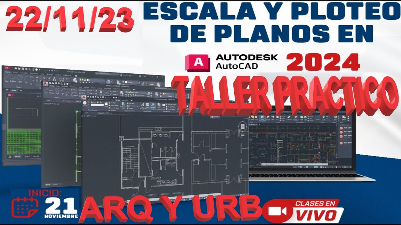ESCALA Y PLOTEO DE PLANOS EN PROYECTOS DE INGENIERÍA-ARQUITECTURA (ACAD 2024)