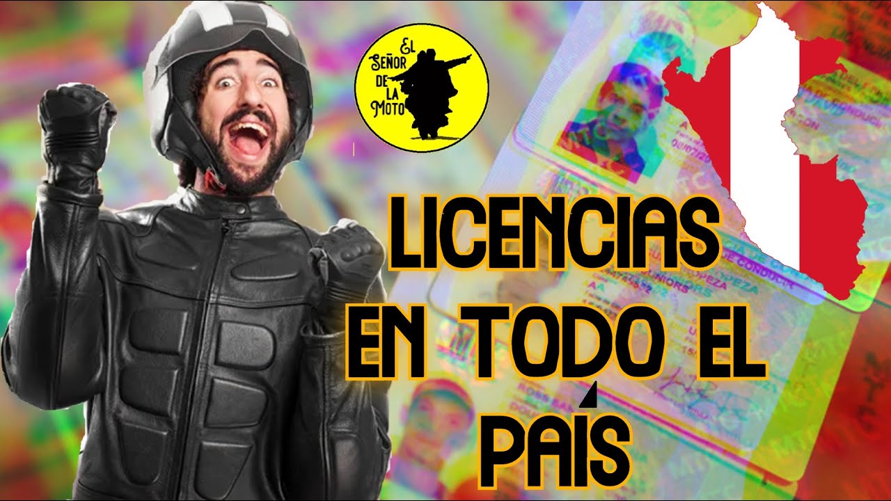 MTC permite sacar Licencia de Moto en cualquier Municipalidad, así no vivas en ella, Perú.