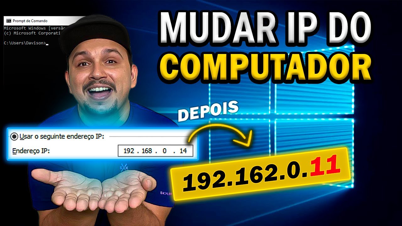 I Como Mudar o IP do seu Computador I Simples e Rápido (2025)!