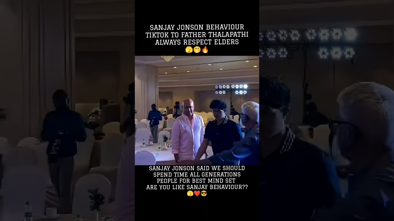 Son like father No any proof Sanjay and Vijay #cmvijay #tvkmaanadu #tvkparty #tvkvijay