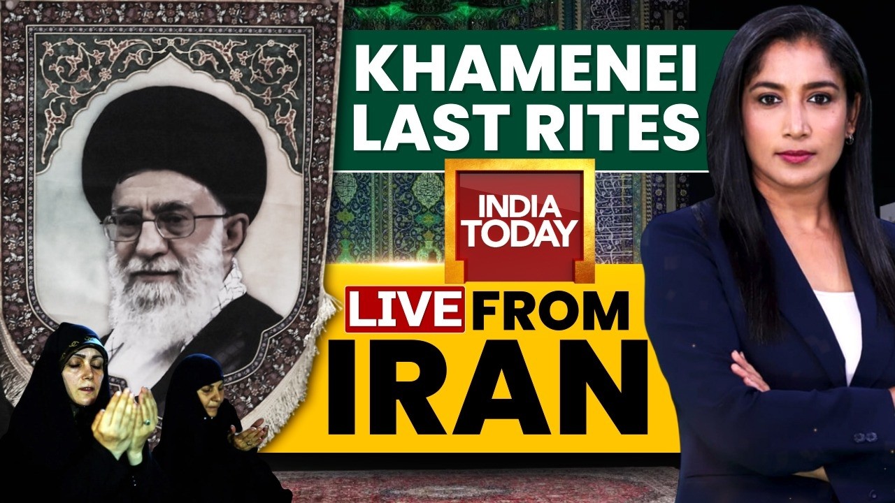 LIVE: Khamenei Funeral In Tehran | Iran Mourns Supreme Leader | India Today Ground Report