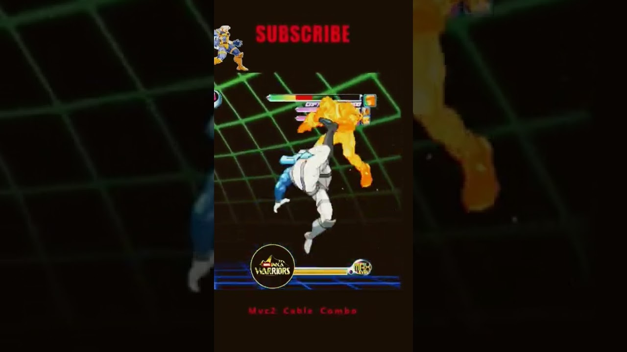 Marvel vs Capcom 2 Cable combo Limit Break attempt