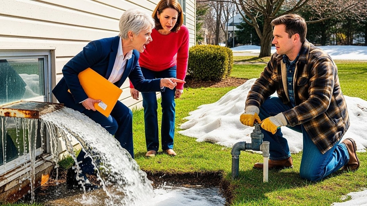 HOA Fined Me For Shoveling Snow Onto My Lawn, So I Redirected The Melt Into Their Basement