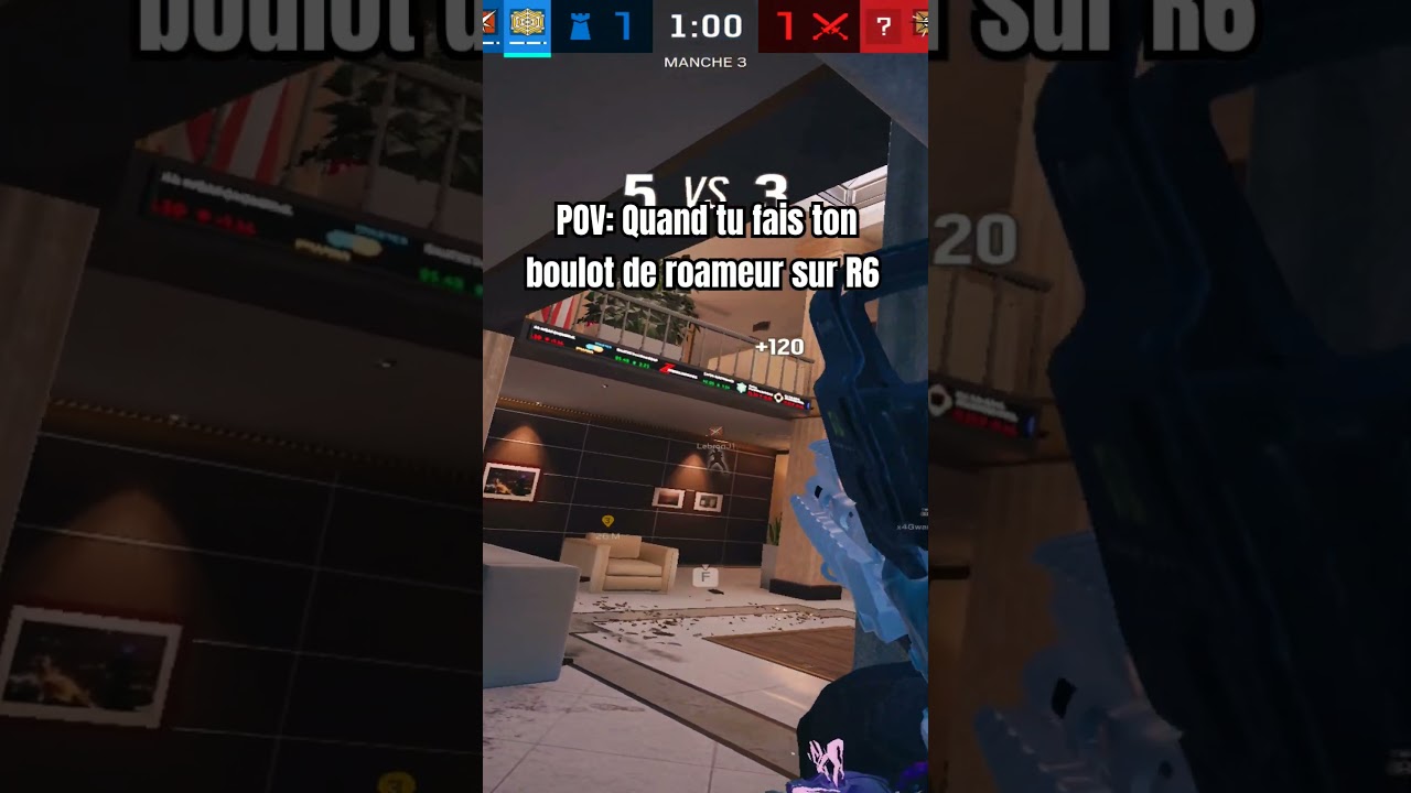 Le roaming sur R6 🤯 #r6 #r6fr #rainbowsixsiege #rainbowsixsiegefr