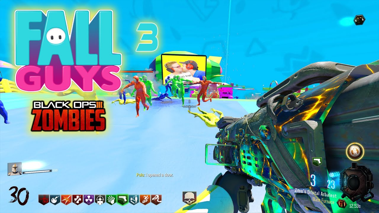 FALL GUYS HALLWAY 3 NoahJ456 Rage Contest Black Ops 3 Zombies