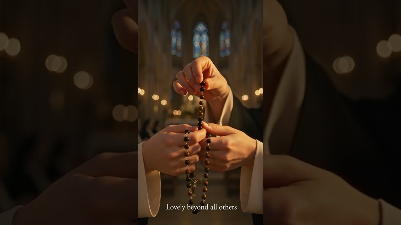 Hail Queen of Heaven#foryou #worshipmusic #animation #gospelmusic #catholicprayers #catholicchurch 