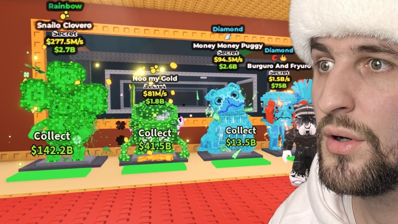 UPDATE i Ri St.Patrick Na ka qellu Snailo Clovero Noo my Gold & Money Money Puggy | Steal a Brainrot