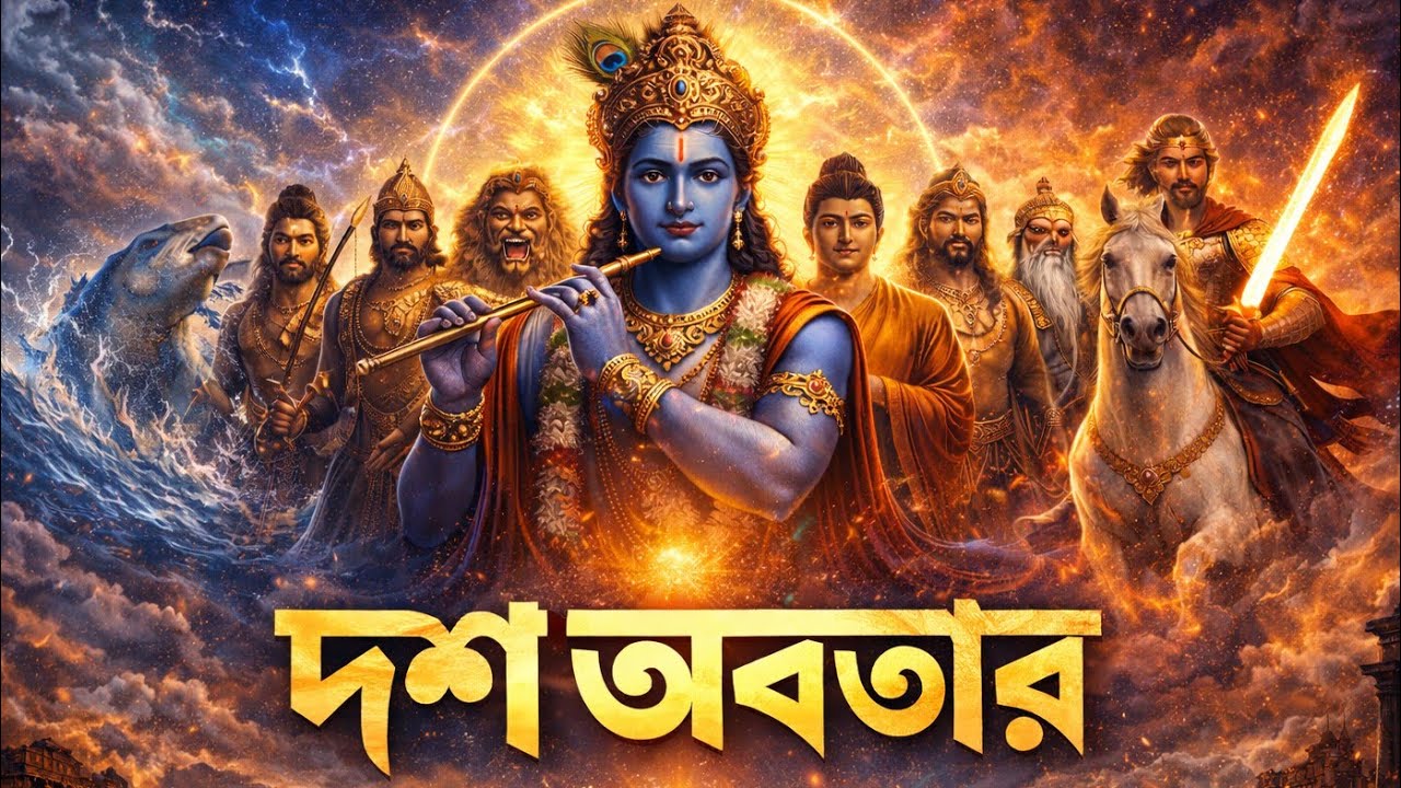দশ অবতার থেকে কল্কি – শেষ যুগের ভবিষ্যদ্বাণী!#দশঅবতার