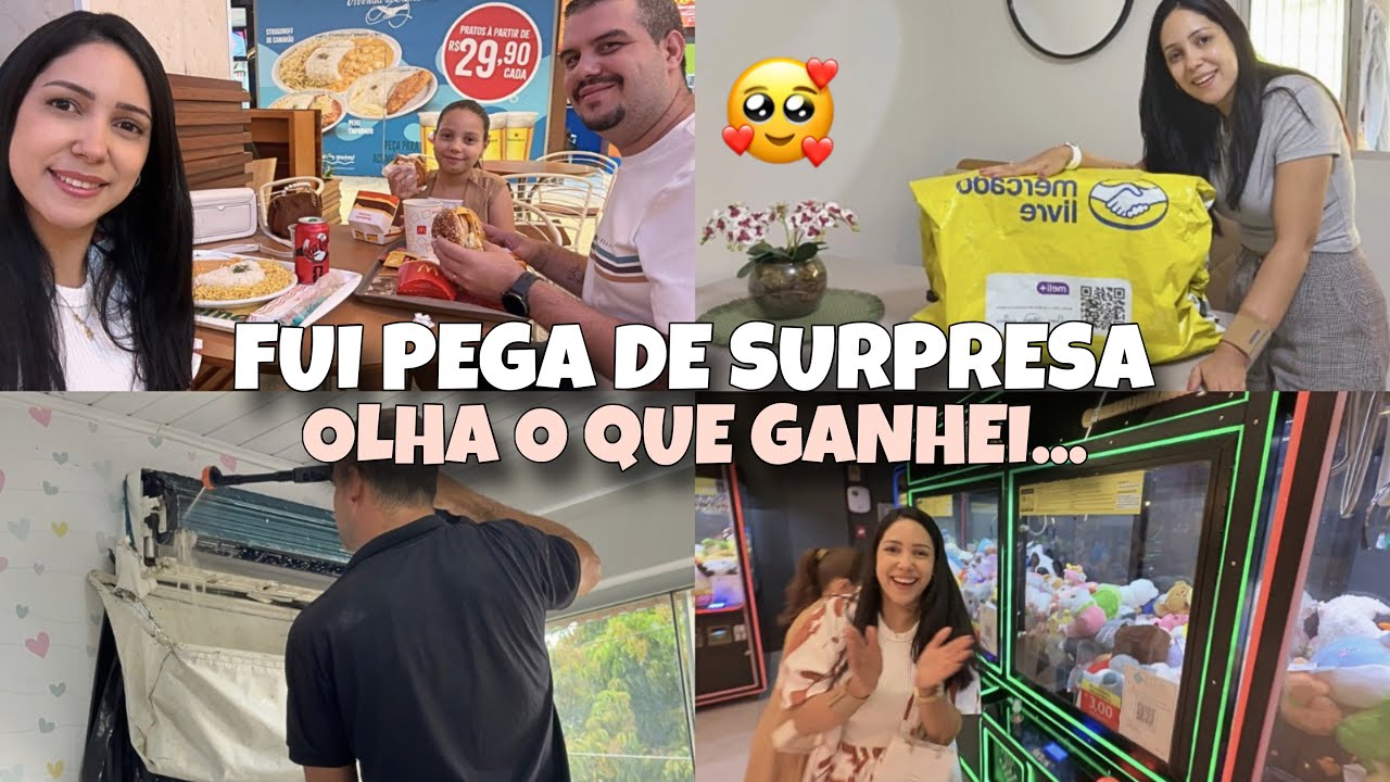 SAIMOS PRA COMEMORAR MEU NIVER | GANHEI UM PRESENTE MARAVILHOSO 🤩