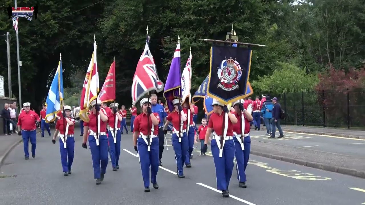 Clogher Valley Grenadiers Flute Band Before Their Own Parade 2025