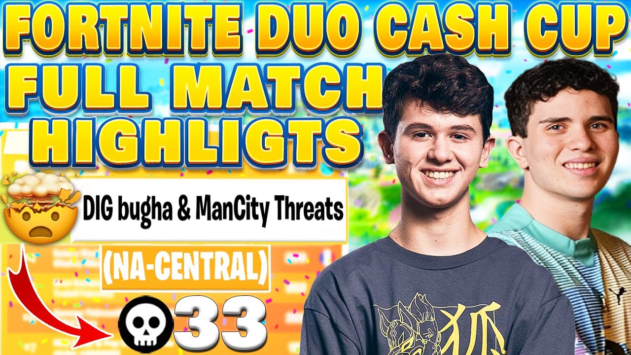 🤯BUGHA & THREATS - 33 KILLS in DUO CASH CUP - EU 🏆 FULL MATCH REPLAY