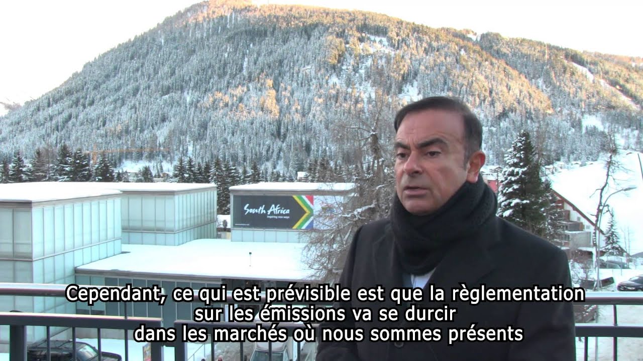 Interview Carlos Ghosn Davos 2015