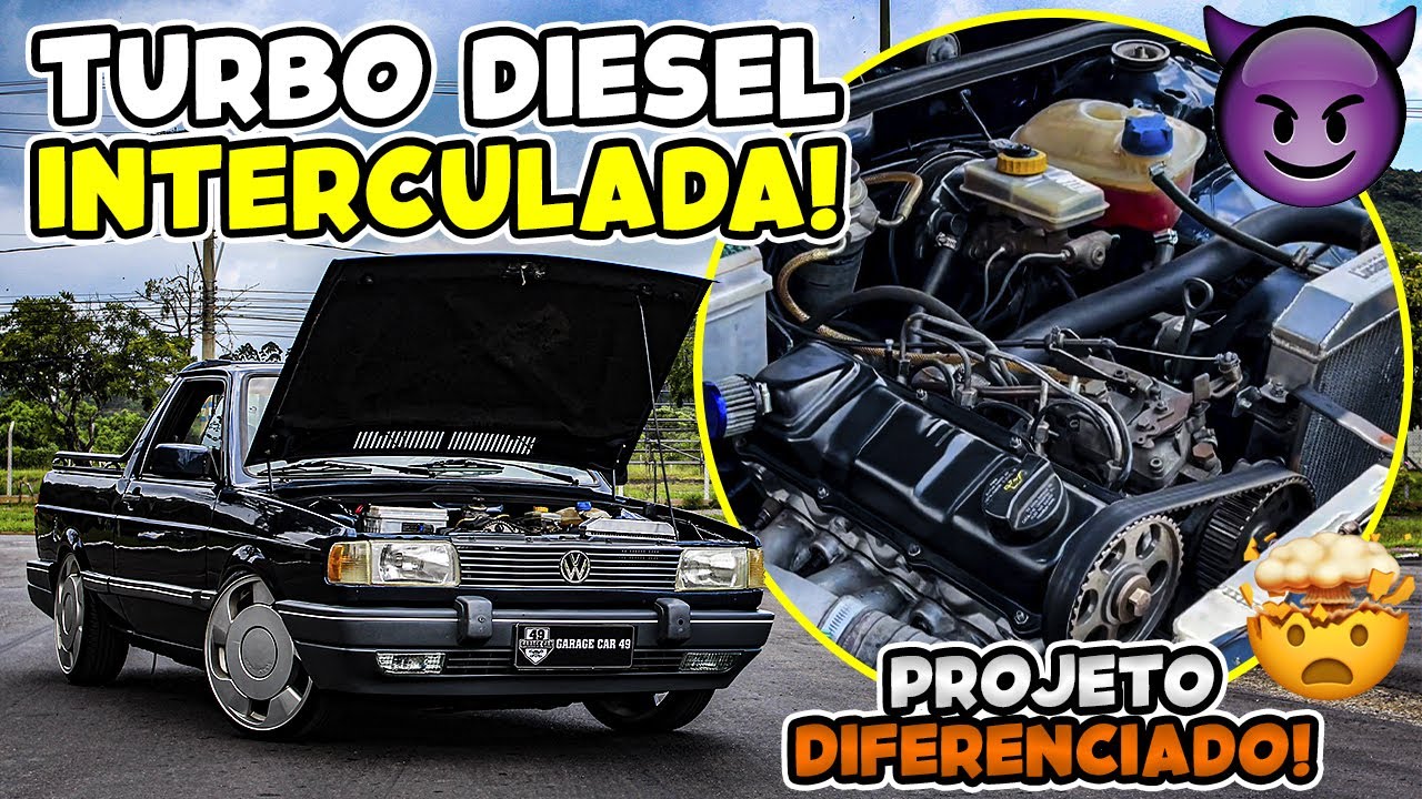 👀SAVEIRO TURBO DIESEL INTERCULADA